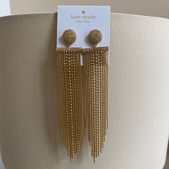 Kate Spade Glimmer Shimmer Statement Earrings - Picture 3 of 6